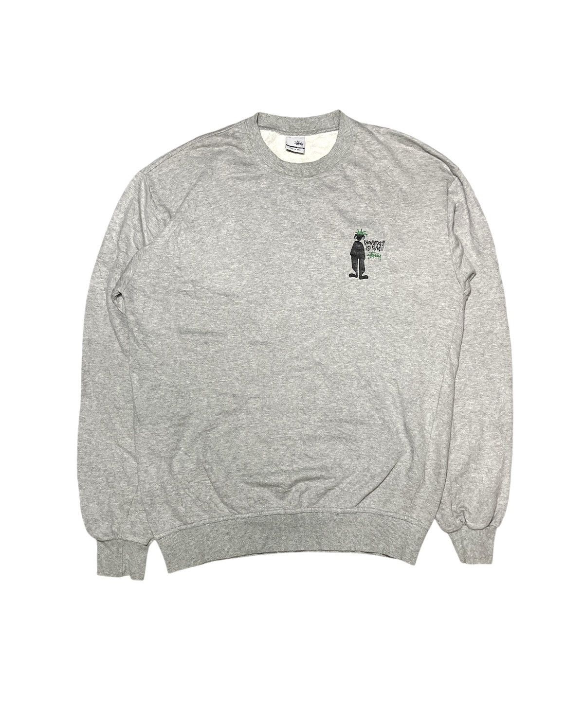 Stussy Vintage Stussy Knowledge Is King Sweatshirts Size US L / EU 52-54 / 3 - 1 Thumbnail