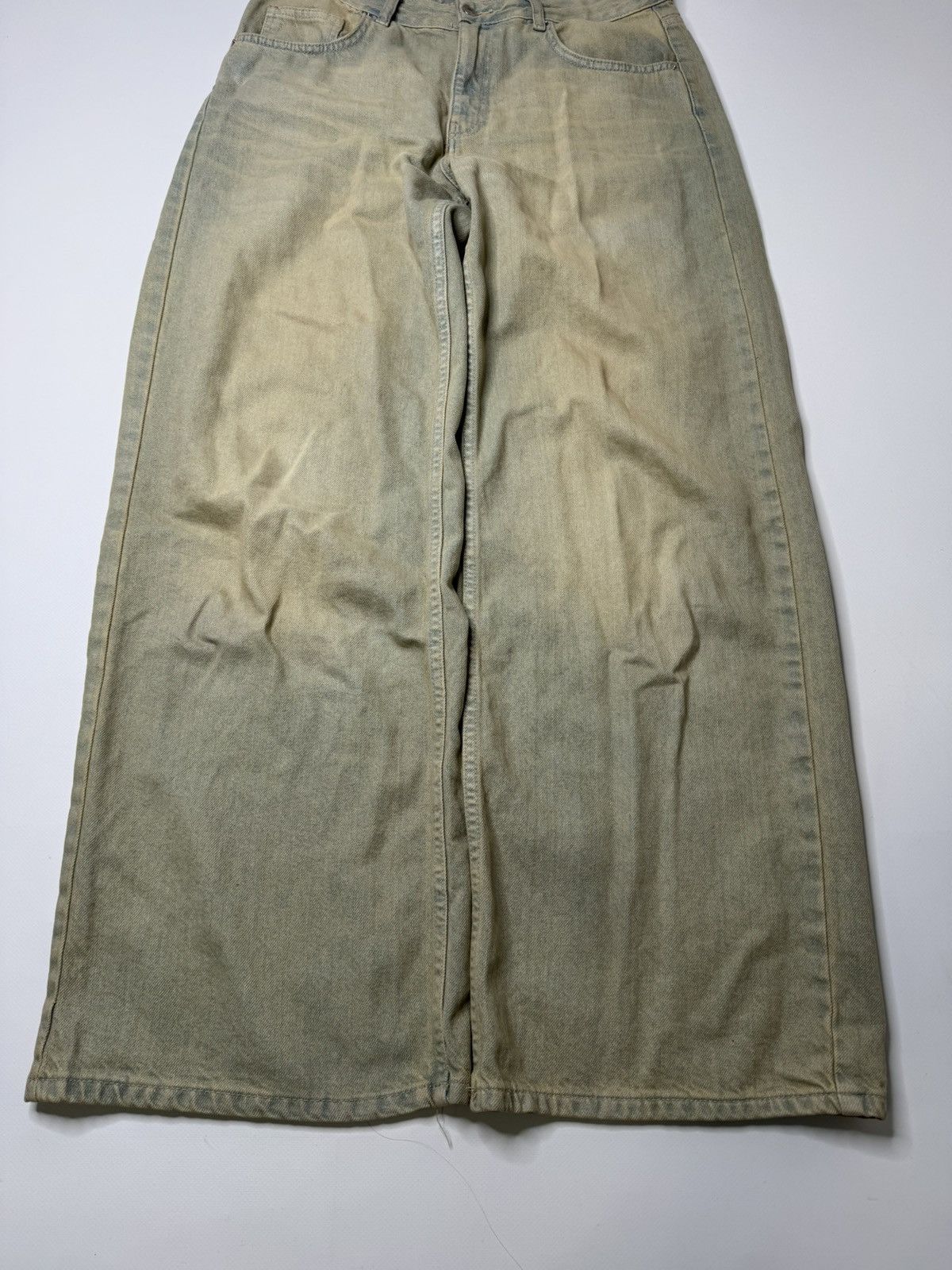 Vintage Vintage avant garde yellow wash jeans if6was9 lgb drip y2k Size US 32 / EU 48 - 3 Thumbnail