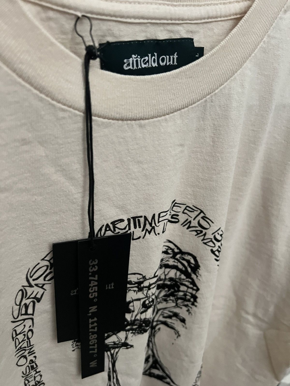 Afield Out Afield Out August L/S Tee Size US L / EU 52-54 / 3 - 2 Thumbnail