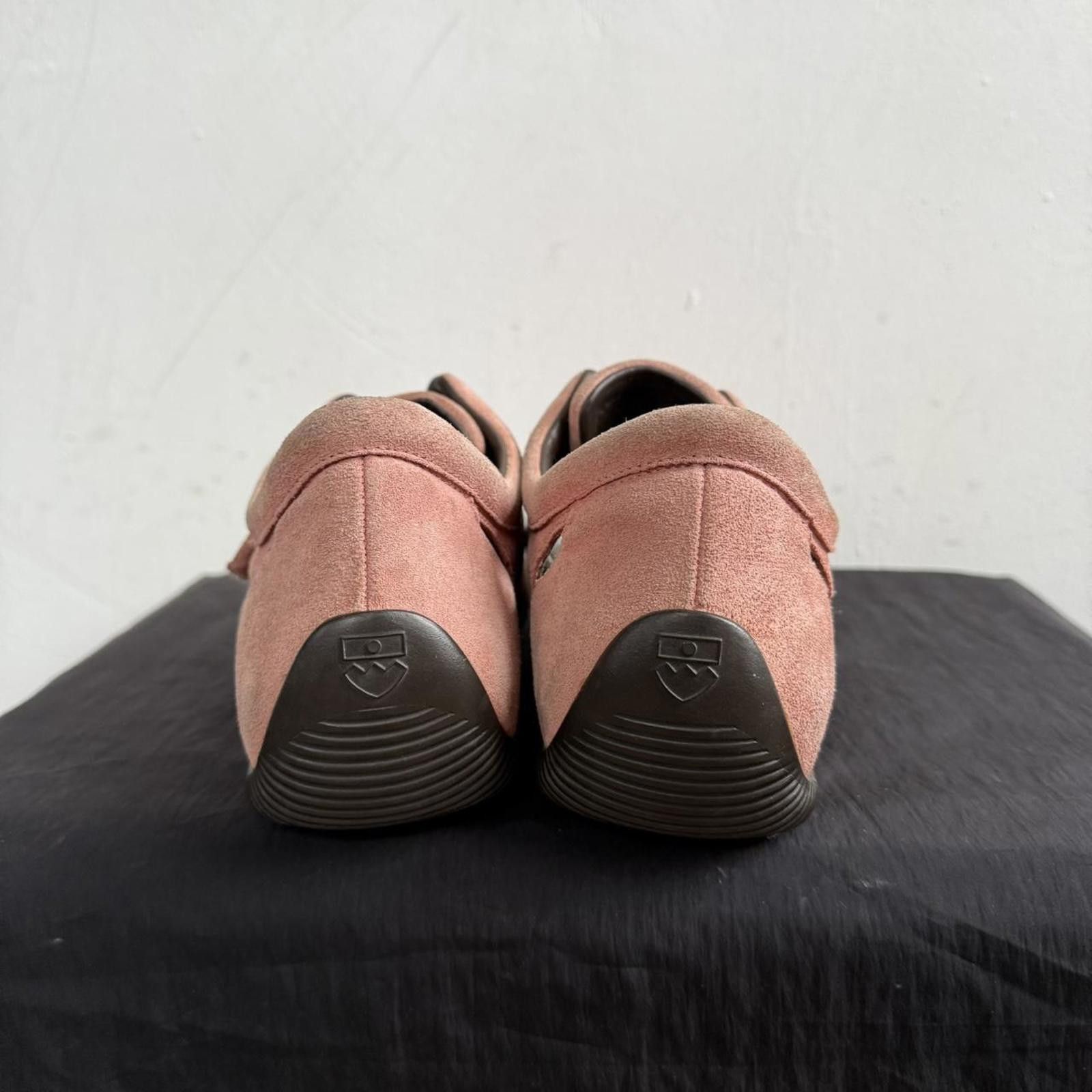 Bally 00’s Bally Annabel Pink Suede Low Sneakers Size US 5 / IT 35 - 5 Thumbnail