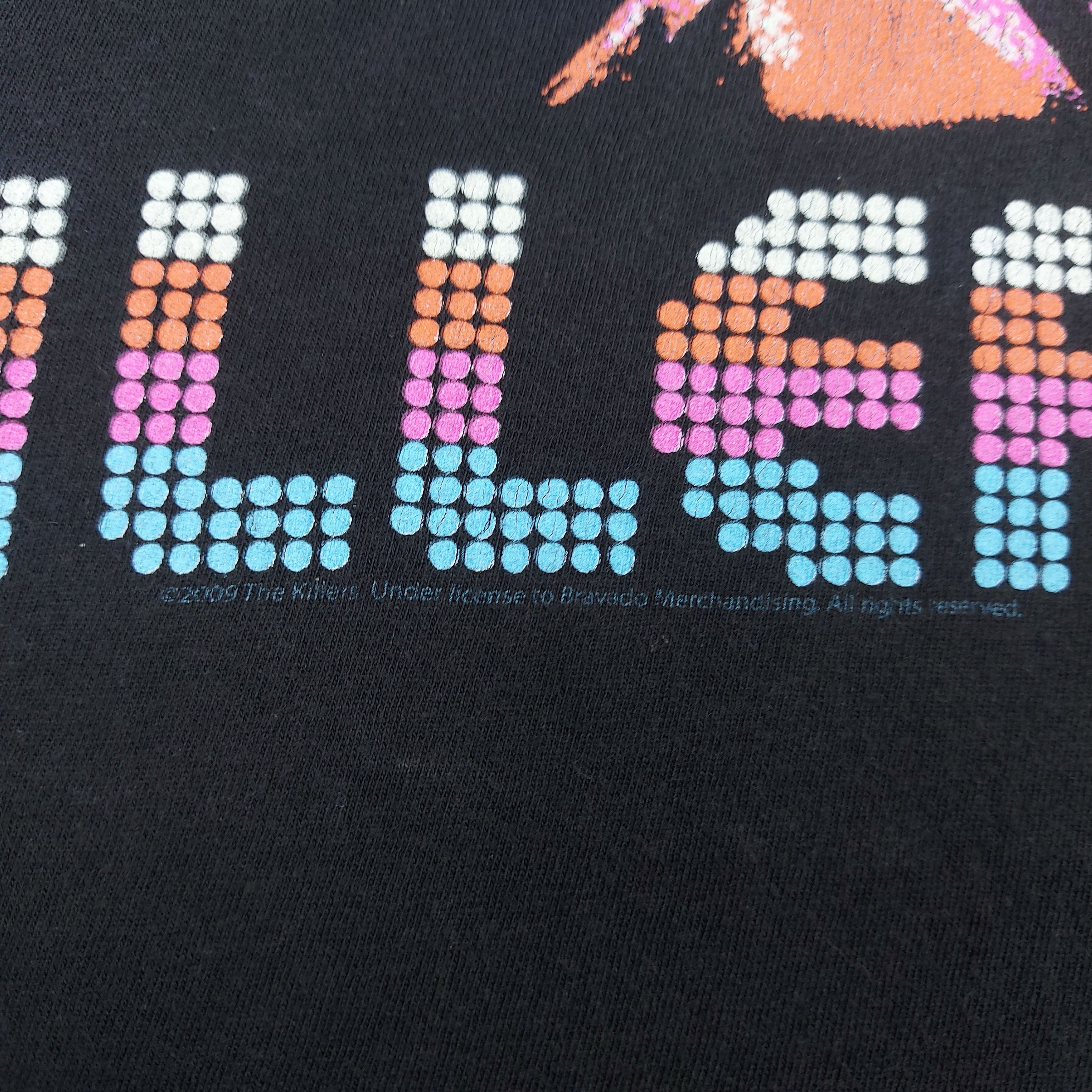 Band Tees × Vintage Vintage 2009 The Killers Band Merch Official TEE Size US XL / EU 56 / 4 - 3 Thumbnail