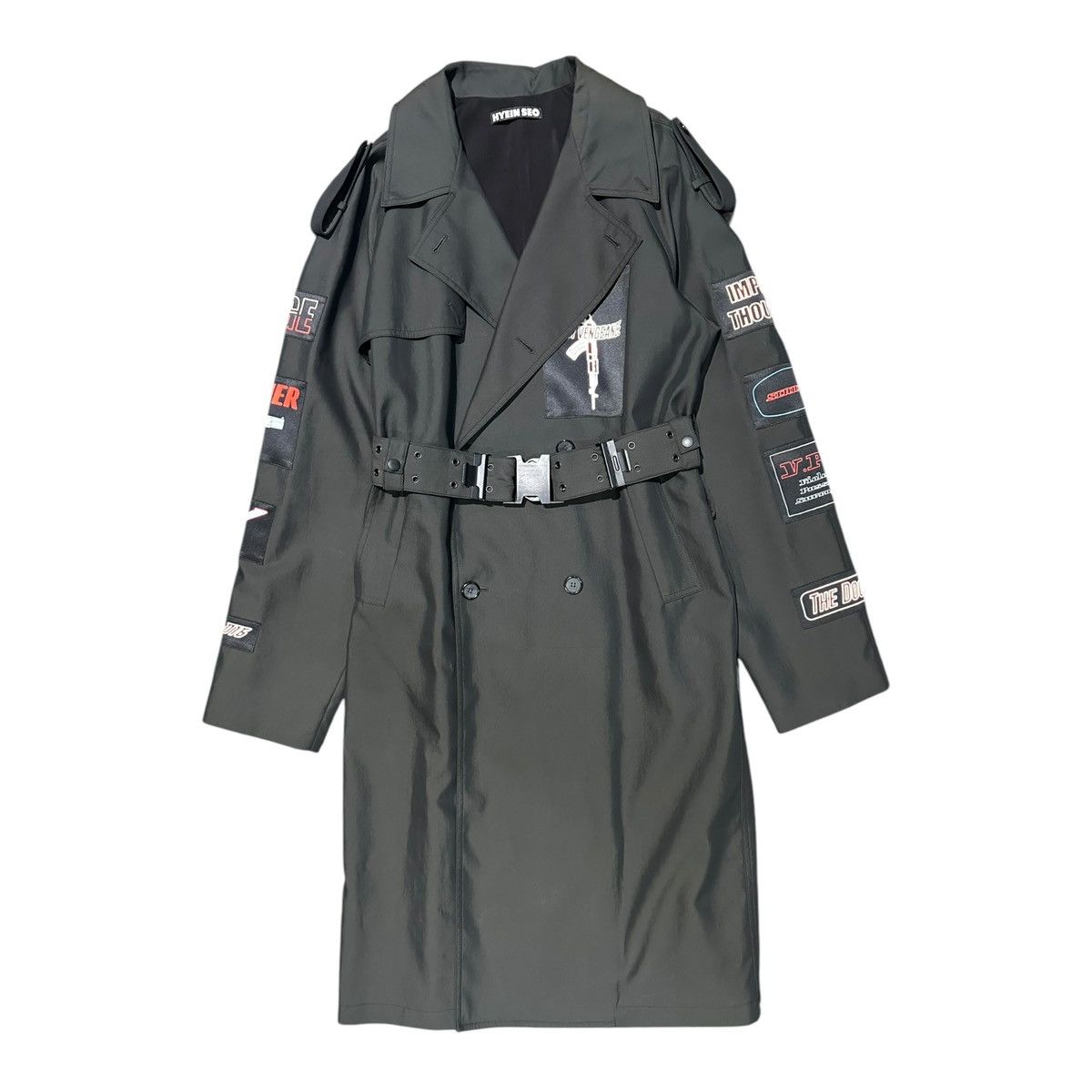Hyein Seo Utility belt patch trench coat Size US M / EU 48-50 / 2 - 1 Thumbnail