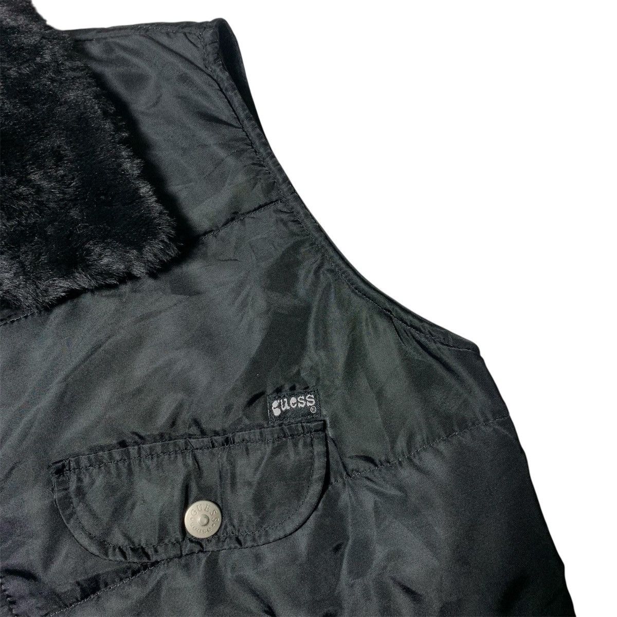 Guess 2000s Guess Vast Puffy Fur Reflective Y2k Winter Style Size US M / EU 48-50 / 2 - 5 Thumbnail