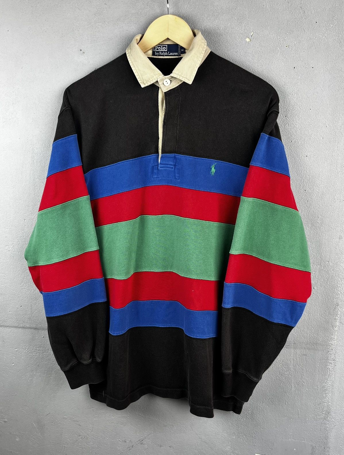 Polo Ralph Lauren Polo Ralph Lauren rugby shirt vintage Size US M / EU 48-50 / 2 - 1 Thumbnail