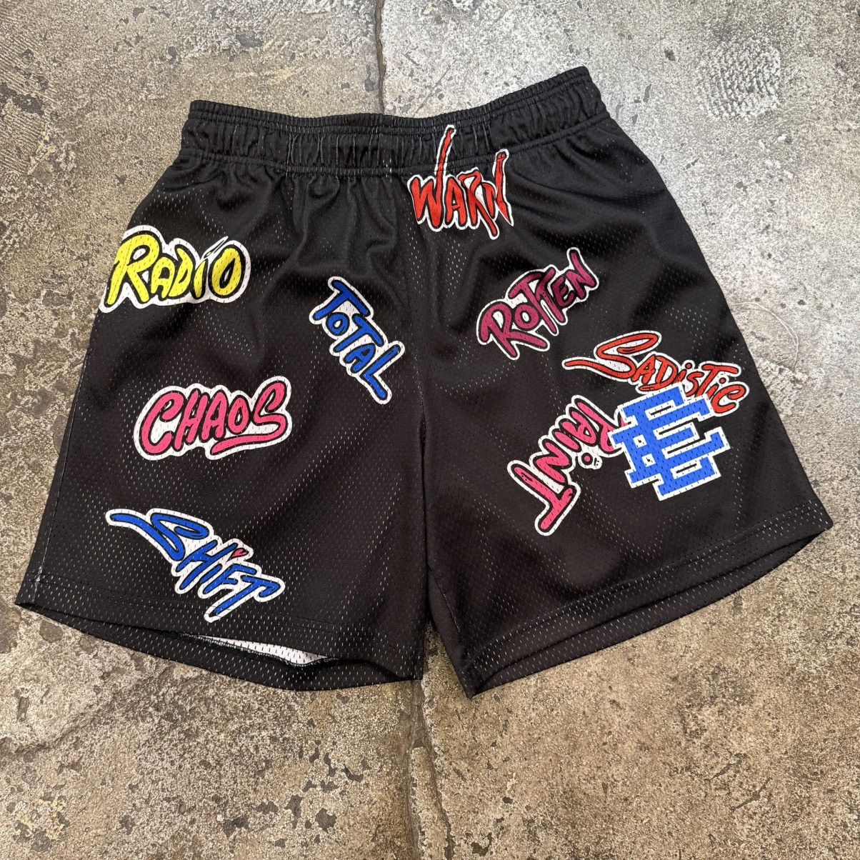 Matty Boy Matty Boy Eric Emmanuel All Over Print Mesh Shorts Size US 30 / EU 46 - 1 Thumbnail