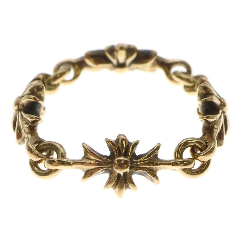アクセサリー Chrome Hearts 22K TINY E CH PLS BAND CHROME HEARTS 22K TINY E CH PLUS BAND RING