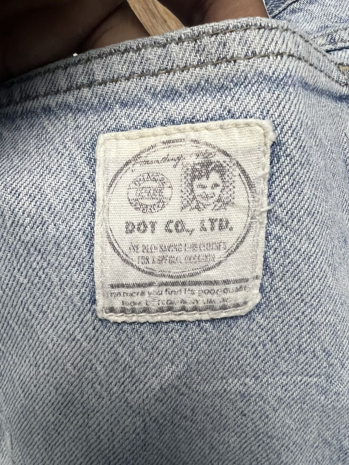 Le Grande Bleu (L.G.B.) DOT CO., LTD. Vintage Light Wash High-Waist Denim Jeans (41) Size US 29 - 15 Thumbnail