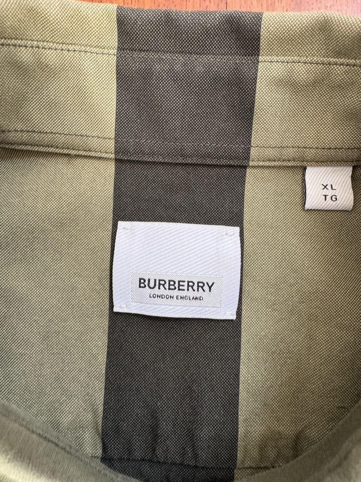 Burberry Burberry green check shirt Size US XL / EU 56 / 4 - 3 Thumbnail