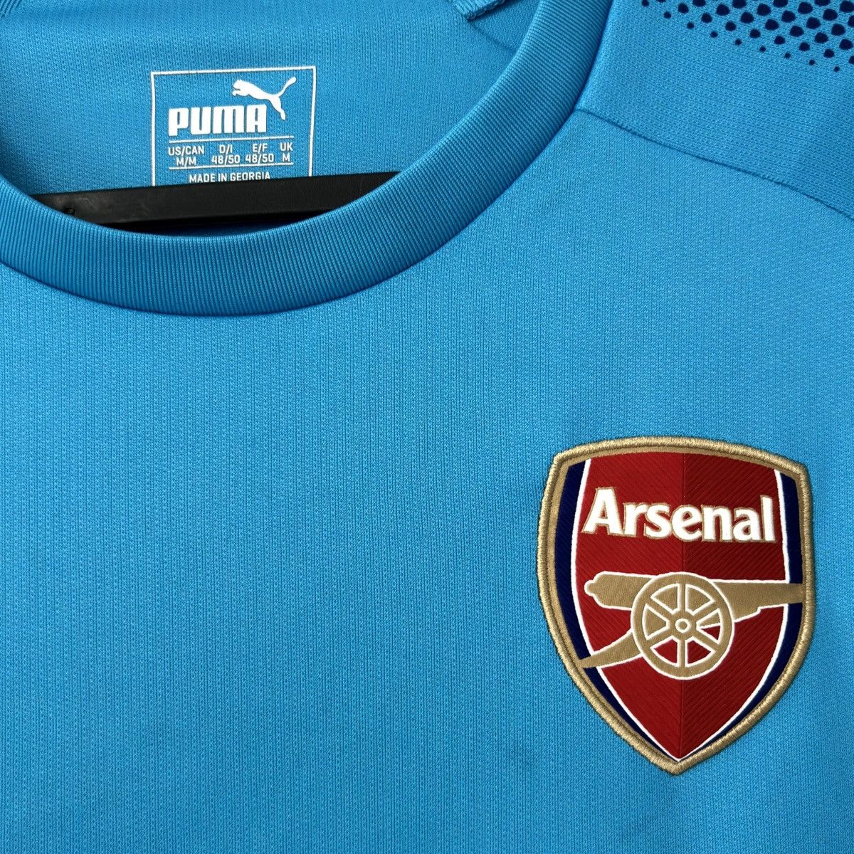Puma 2017 2018 Arsenal Puma Away Third Kit Soccer Jersey Shirt M Size US M / EU 48-50 / 2 - 5 Thumbnail