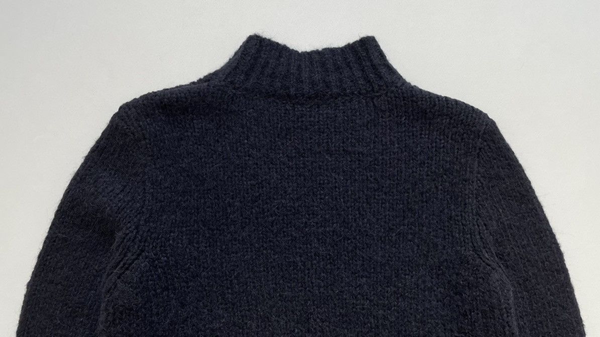 Dries Van Noten Cropped ‘Modular Panel’ Alpaca Sweater Size US M / EU 48-50 / 2 - 11 Thumbnail