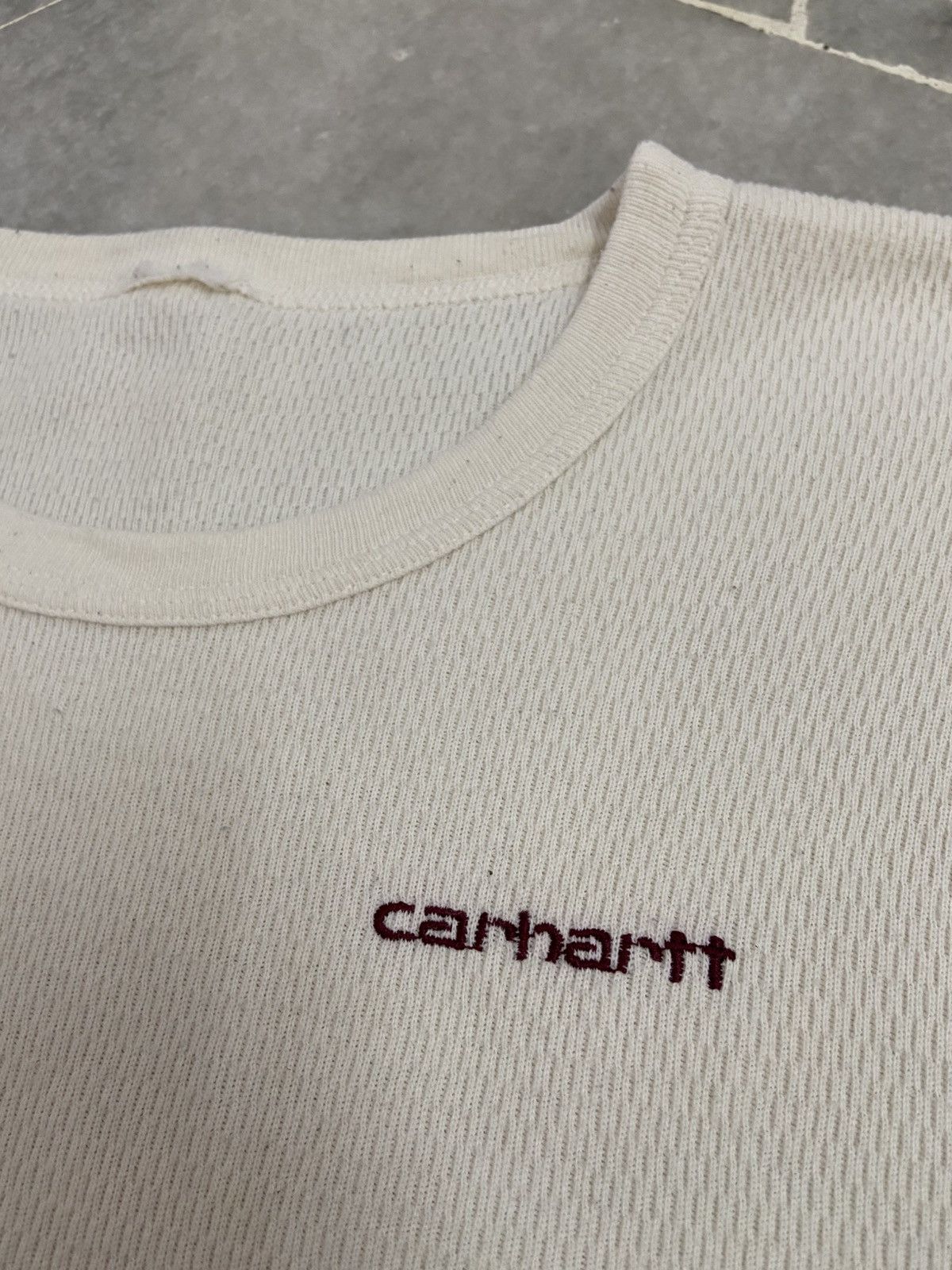Carhartt × Vintage Carhartt Thermal Long Sleeve Shirt Size US M / EU 48-50 / 2 - 3 Thumbnail