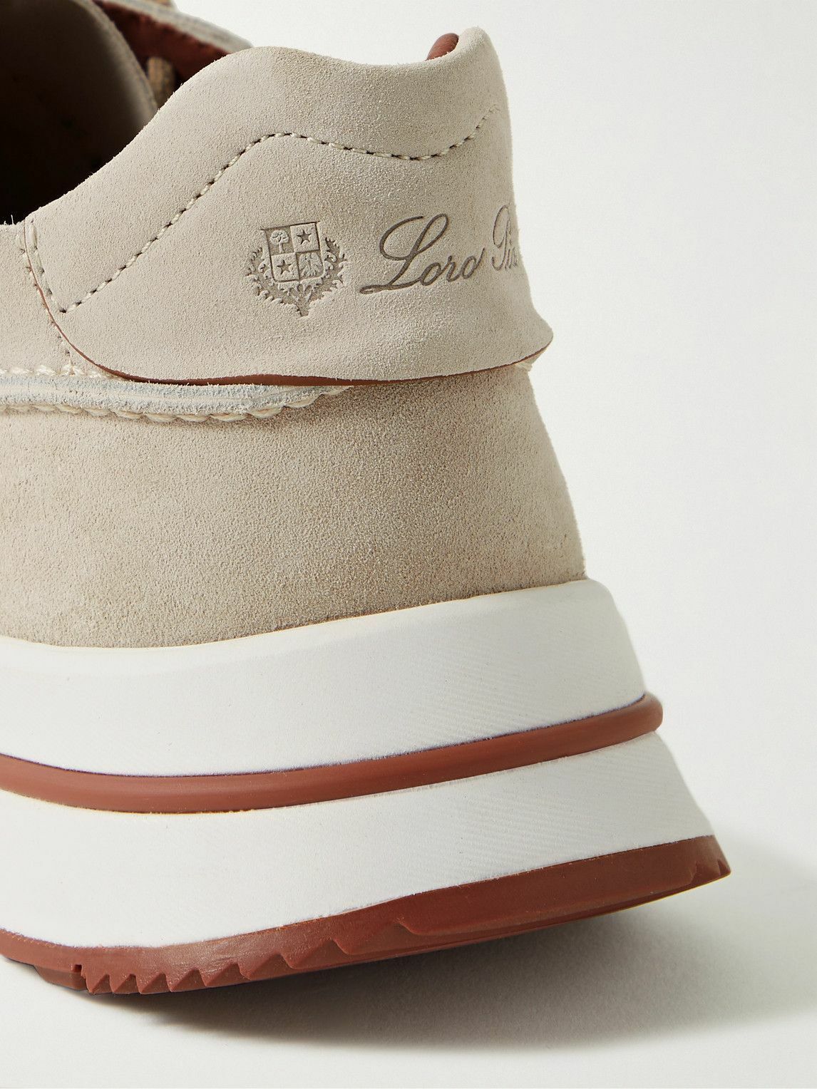 Loro Piana o1srvl11e1025 Low-Top Sneakers in Light Brown Size US 10.5 / EU 43-44 - 6 Thumbnail