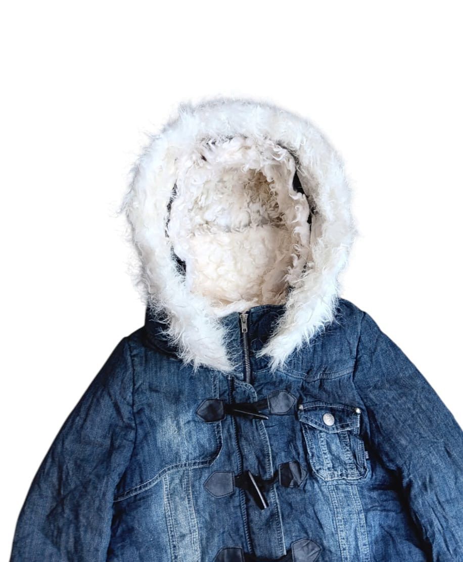 Hysteric Glamour Backs japan fur hoodie denim jacket Size US M / EU 48-50 / 2 - 2 Thumbnail