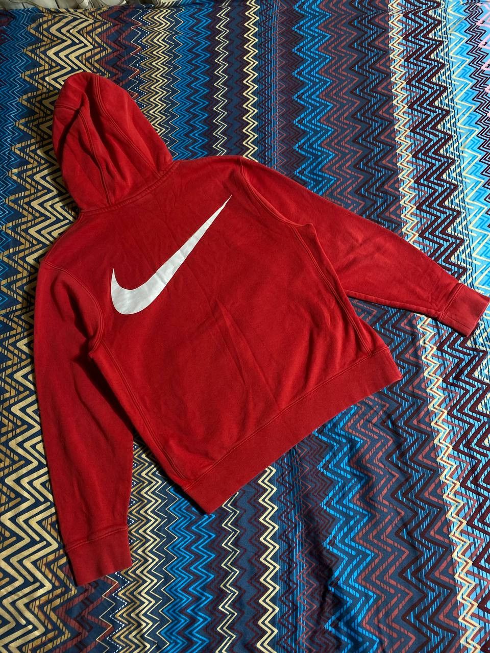 Nike vintage Nike big logo red Sweatshirt L.F.C. hoodie Y2K Size US S / EU 44-46 / 1 - 7 Thumbnail