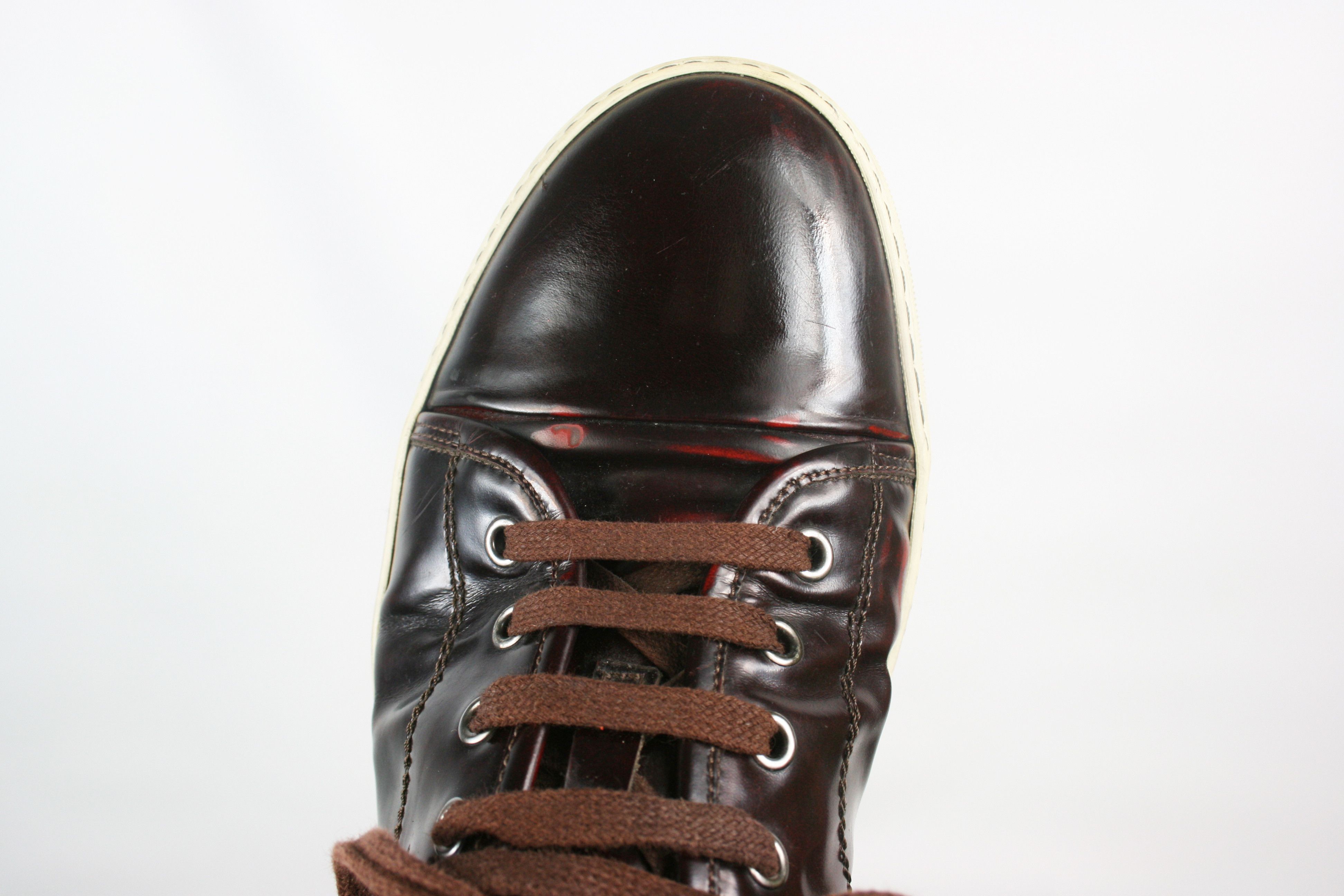 Lanvin DDB1 Patent Leather Low Sneakers 8 Size Size US 8 / EU 41 - 9 Thumbnail