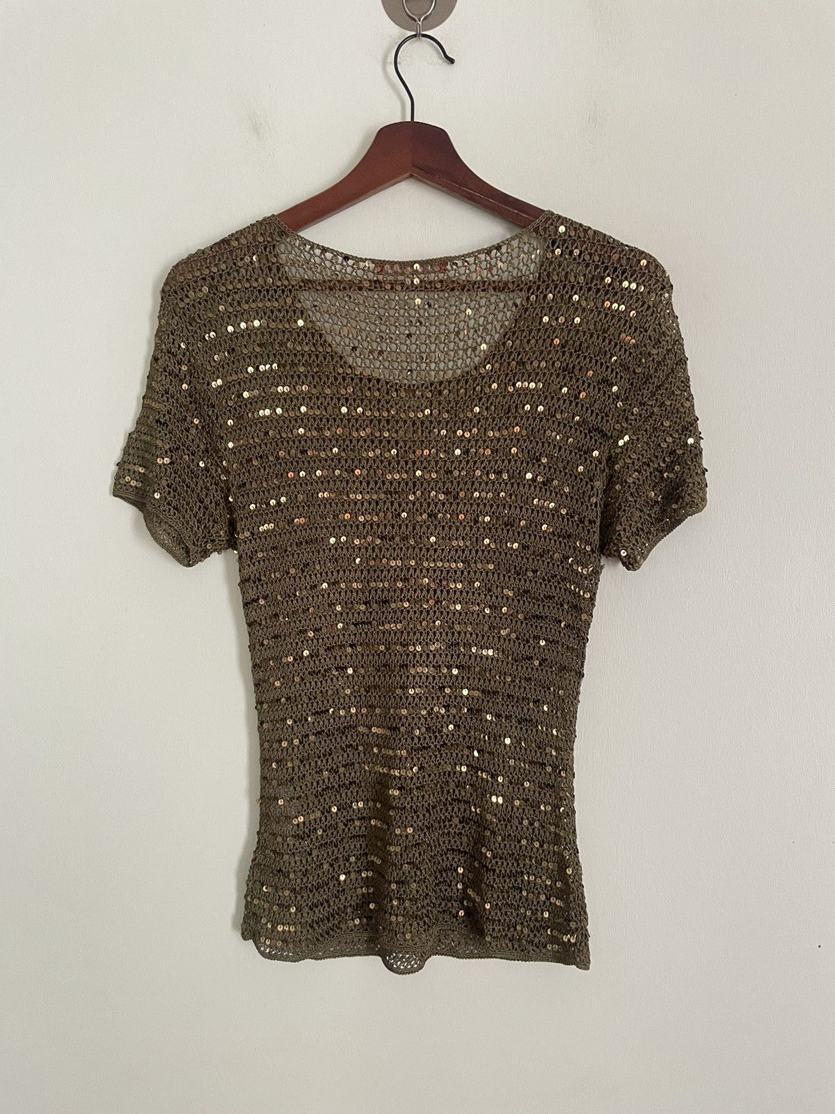 Other Alain Manoukian sequins fishnet blouse Size ONE SIZE - 1 Thumbnail