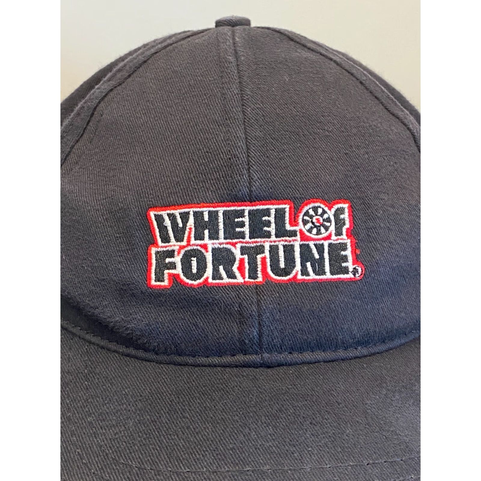 Vintage VINTAGE Wheel of Fortune Logo Black Baseball Cap Adult One Size Adjustable Cotton Twill Men Size ONE SIZE - 2 Thumbnail