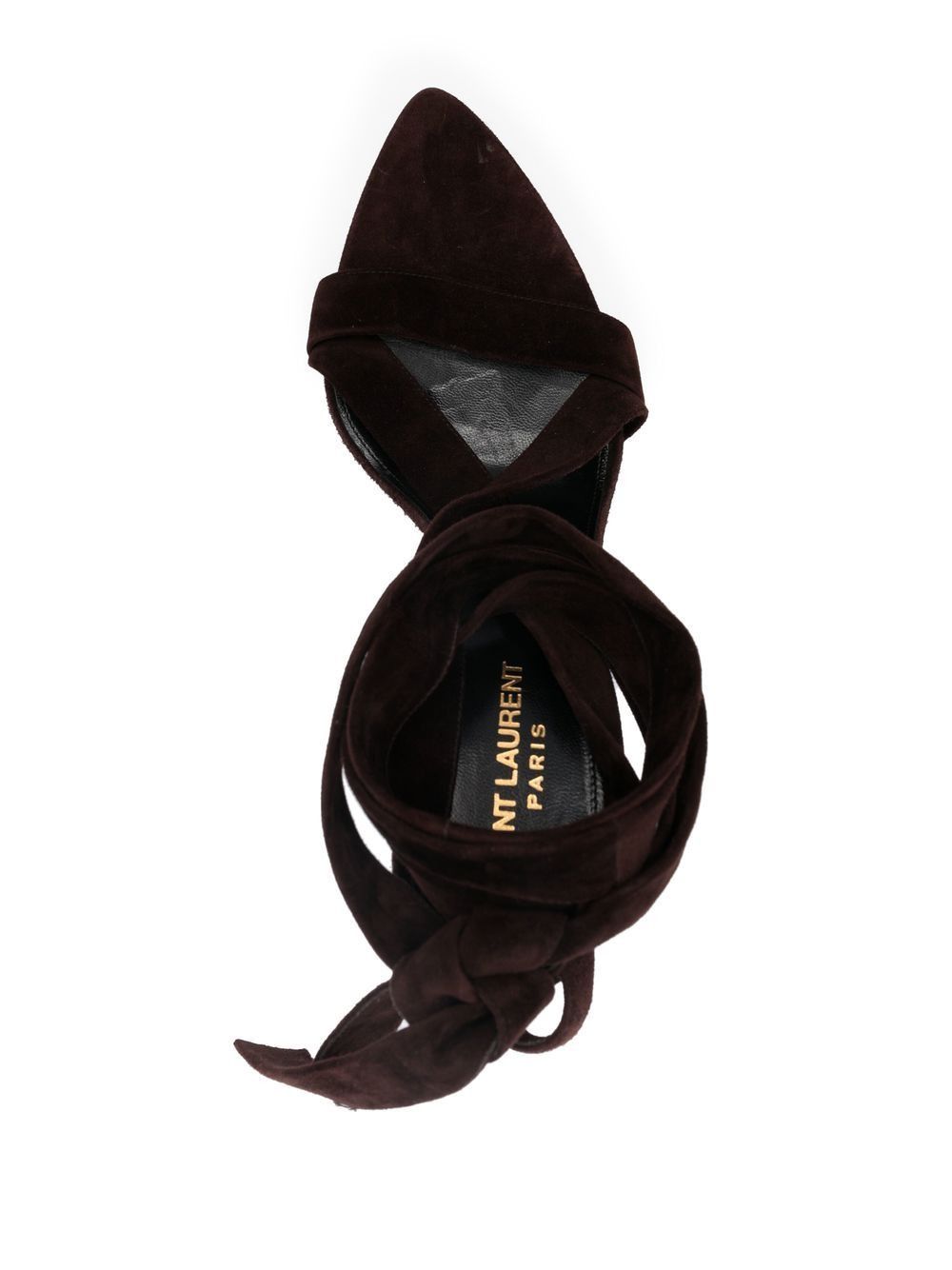 Saint Laurent Paris o1bcso1str1124 Deva Sandals in Black Size US 6 / IT 36 - 3 Thumbnail