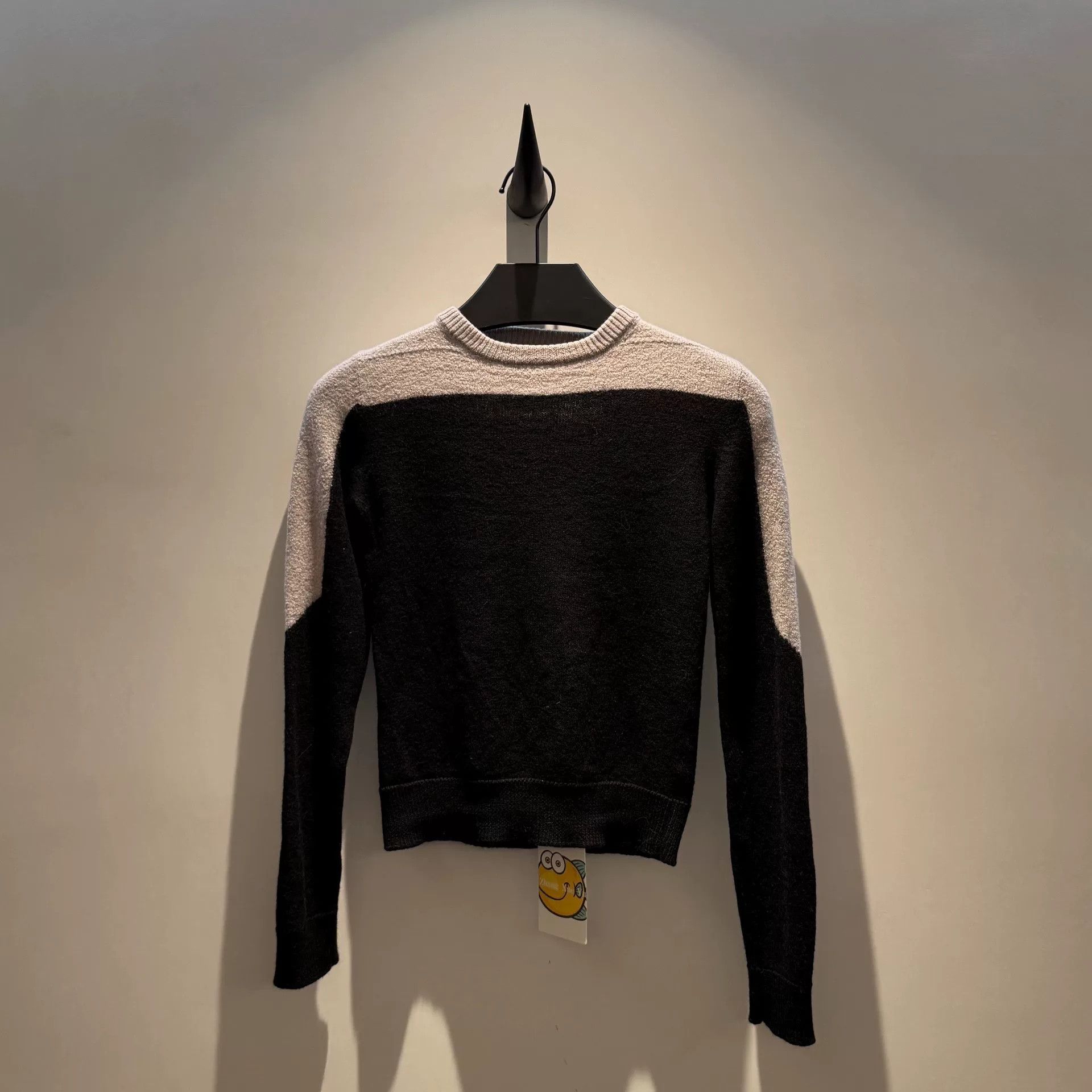 Rick Owens Rick Owens Crew Neck Color Block Sweater Size US M / EU 48-50 / 2 - 1 Thumbnail