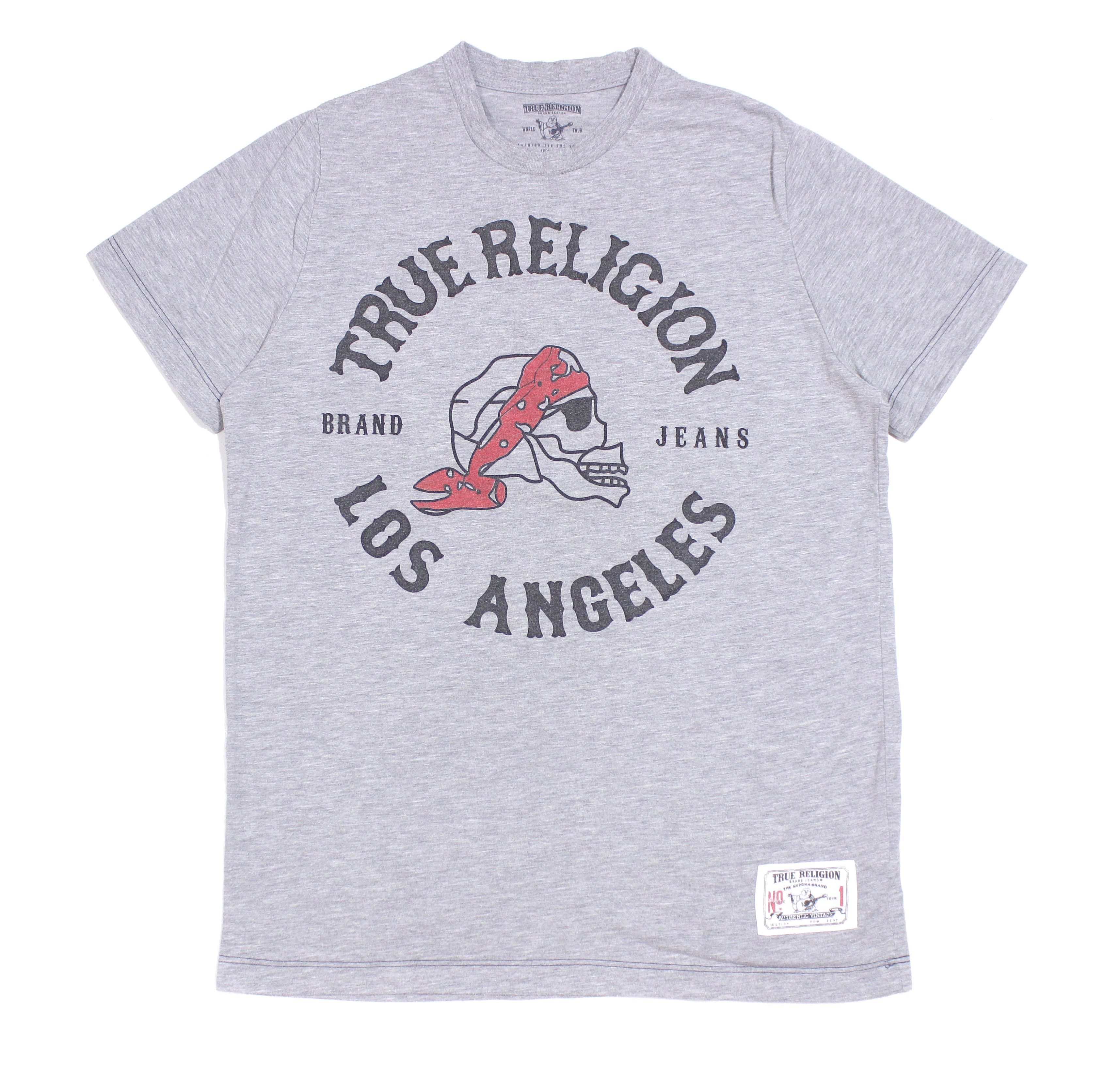 True Religion Big Logo T-Shirt Size US M / EU 48-50 / 2 - 1 Thumbnail