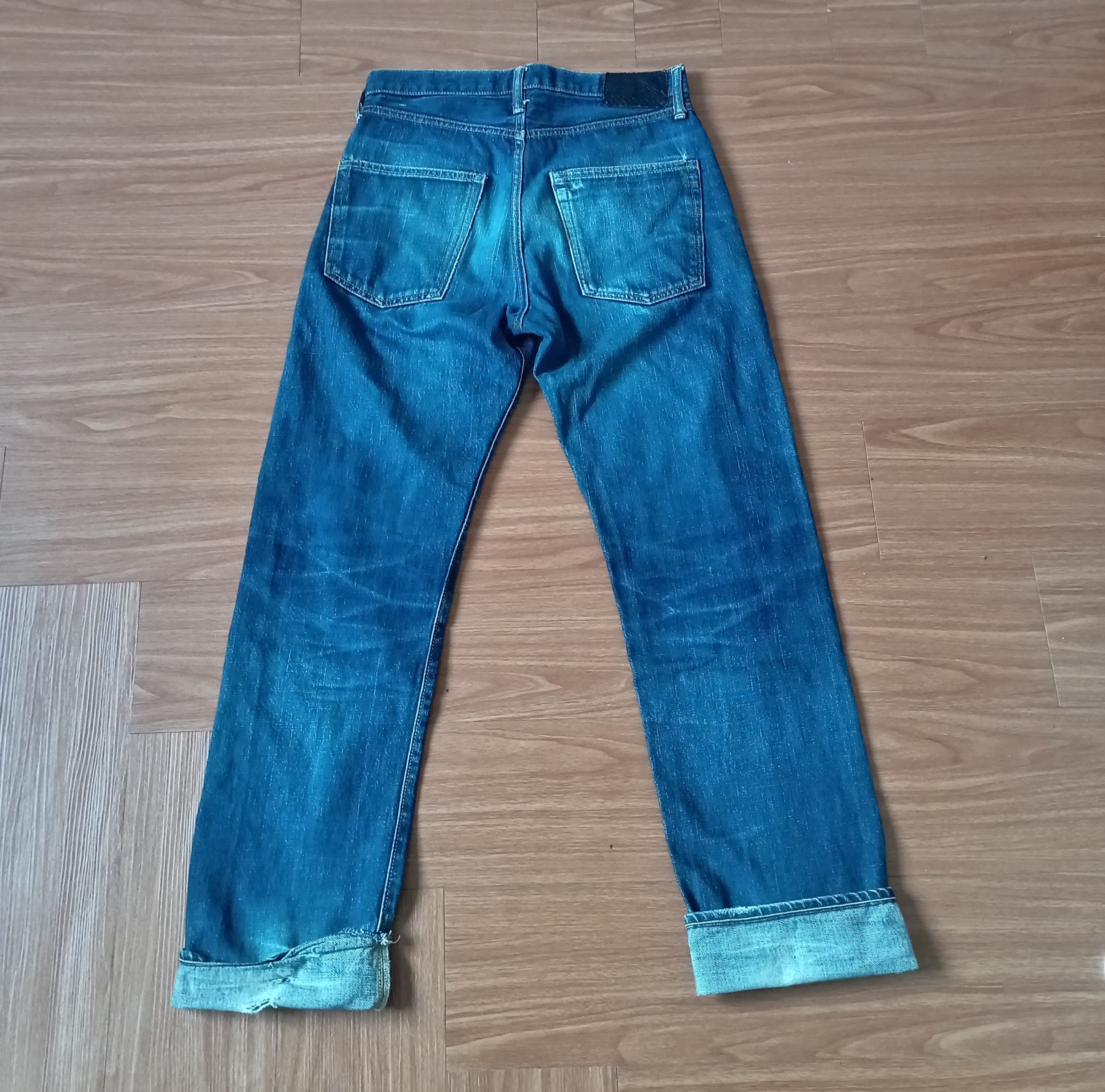 Visvim Vintage Distress Visvim 01R Selvedge Jeans Made in Japan Size US 30 / EU 46 - 2 Thumbnail