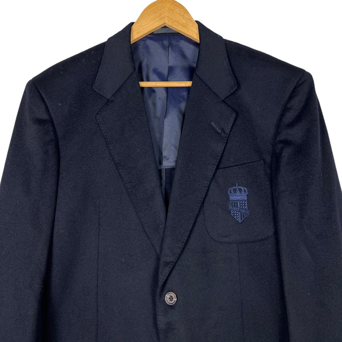 Burberry 🔥 VINTAGE BURBERRYS NEW WOOL LAZER BLAZER JACKET Size US L / EU 52-54 / 3 - 2 Thumbnail