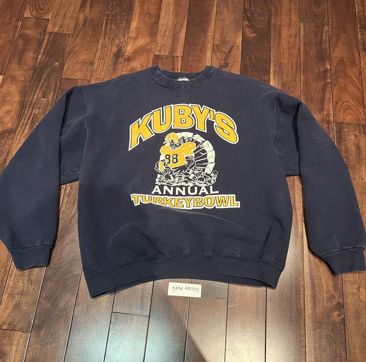 Vintage Vintage Collegiate Turkey bowl Crewneck Size US XL / EU 56 / 4 - 1 Thumbnail