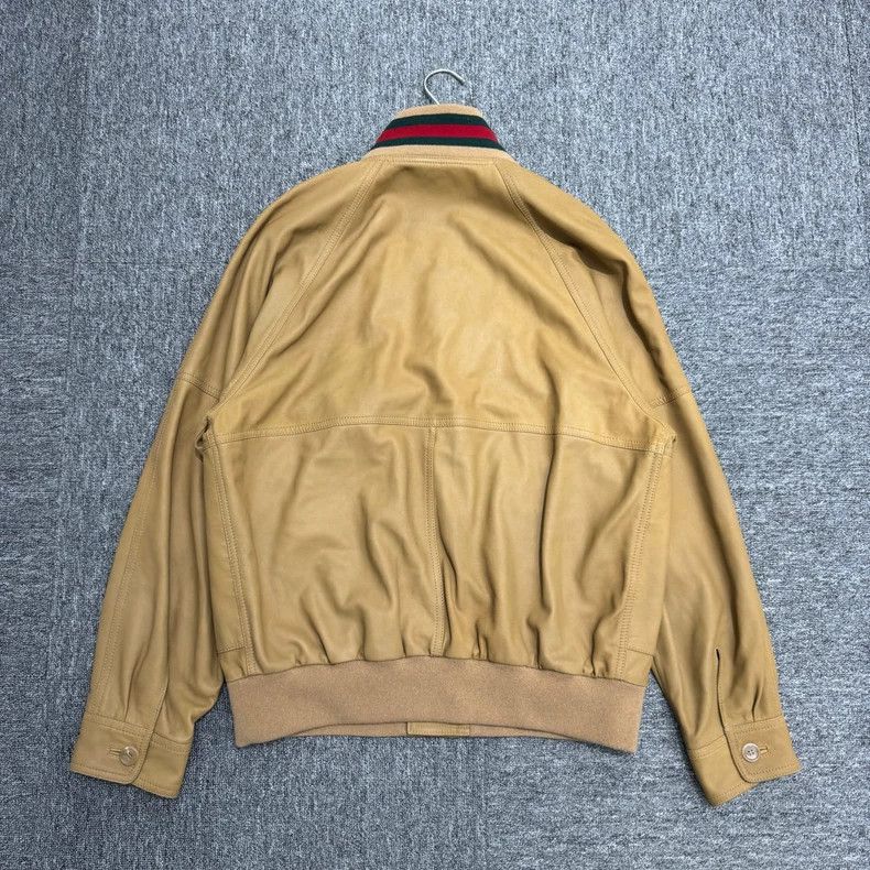 Gucci Gucci Striped collar sheepskin jacket 2502-Nextarrow Size US M / EU 48-50 / 2 - 2 Thumbnail