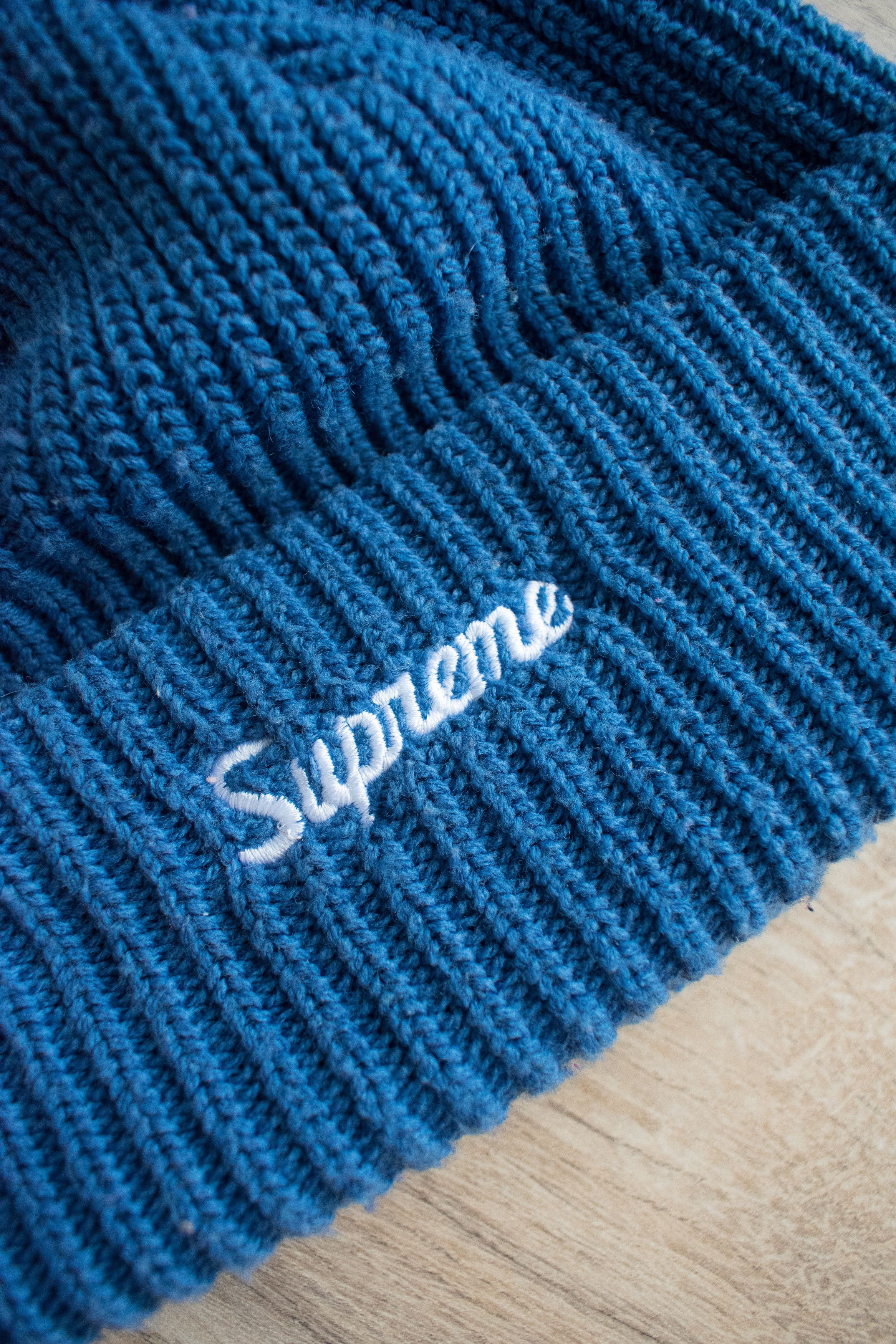 Supreme Supreme FW20 Indigo Loose Gauge Beanie Size ONE SIZE - 3 Thumbnail