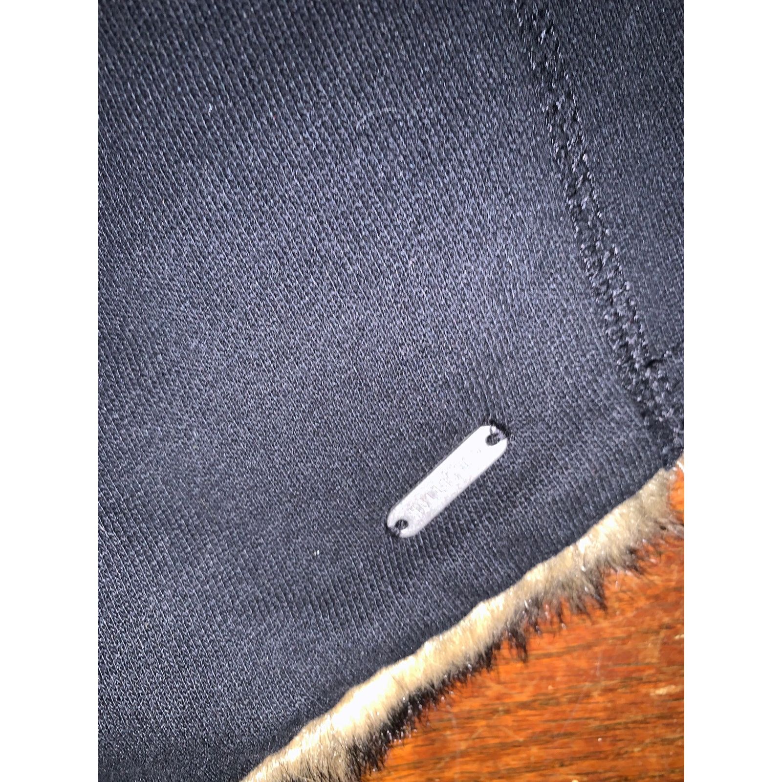 Hollister Hollister Faux Fur Collar Black Cardigan Womens XS Y2K Cozy Size XS / US 0-2 / IT 36-38 - 6 Thumbnail