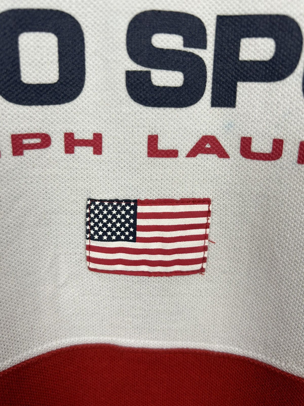 Polo Ralph Lauren Vintage Polo Sport Ralph Laurent Polo Shirt Size US XL / EU 56 / 4 - 11 Thumbnail