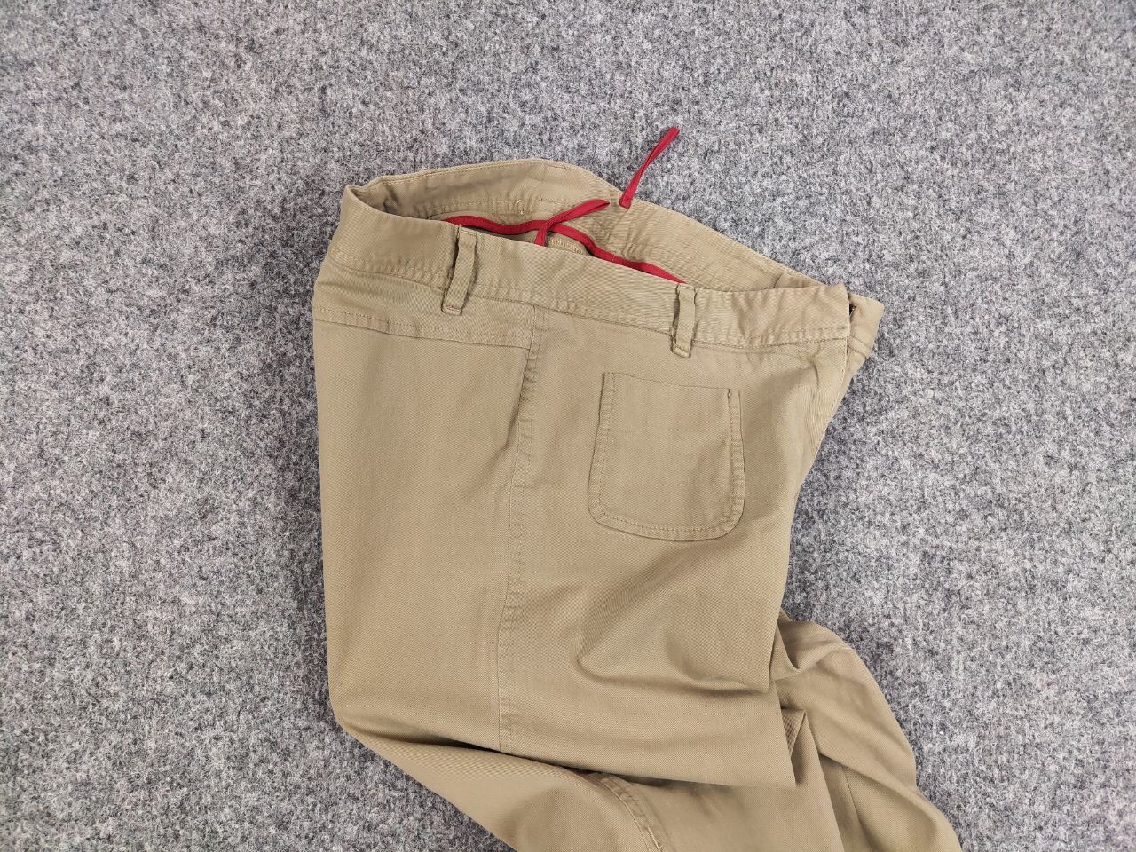 Prada Vintage Prada Red Tab Authentic Beige Trouser Women's Pants Size 30" / US 8 / IT 44 - 16 Thumbnail