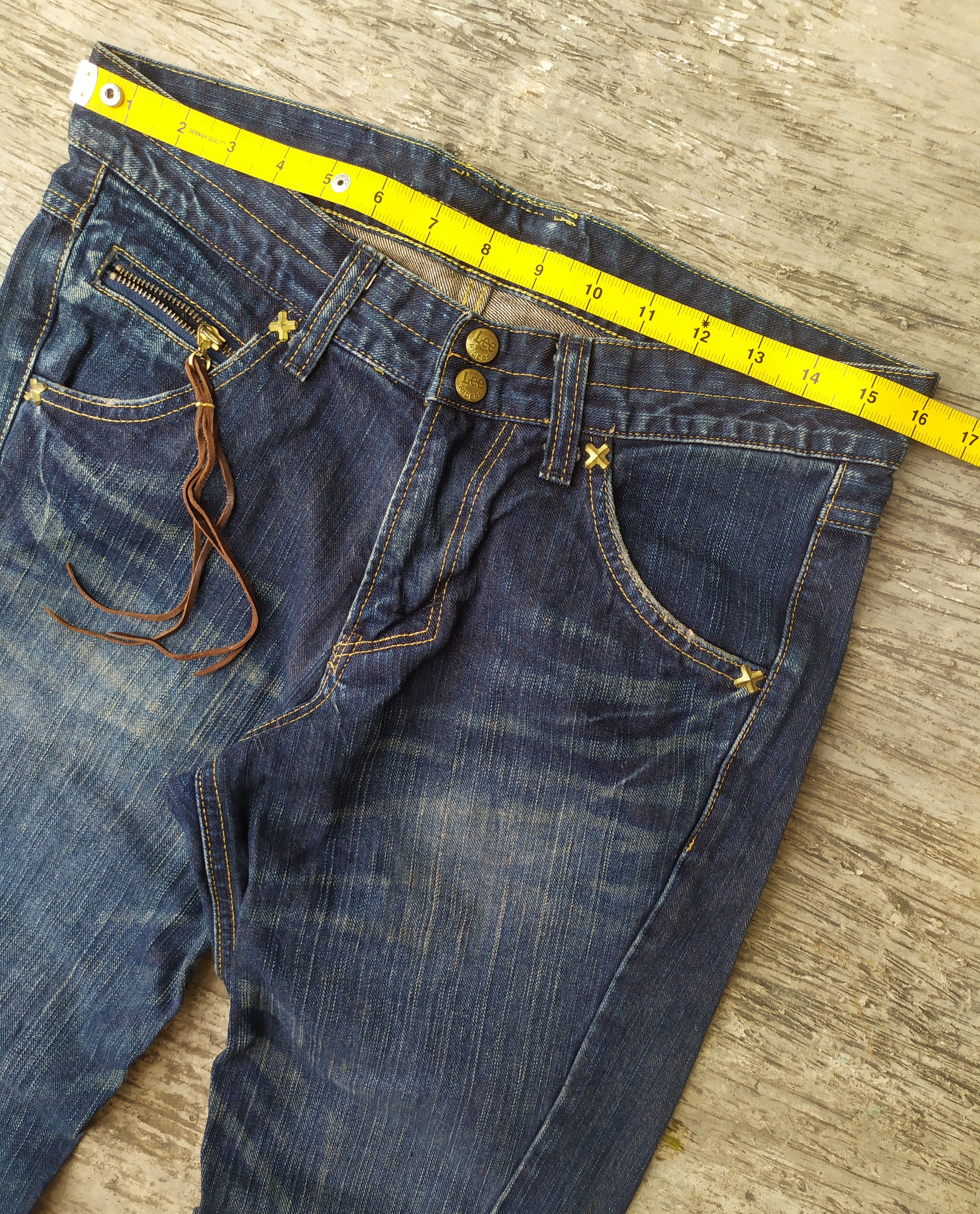 If Six Was Nine Lee Riders Flared Jeans Size US 32 / EU 48 - 7 Thumbnail