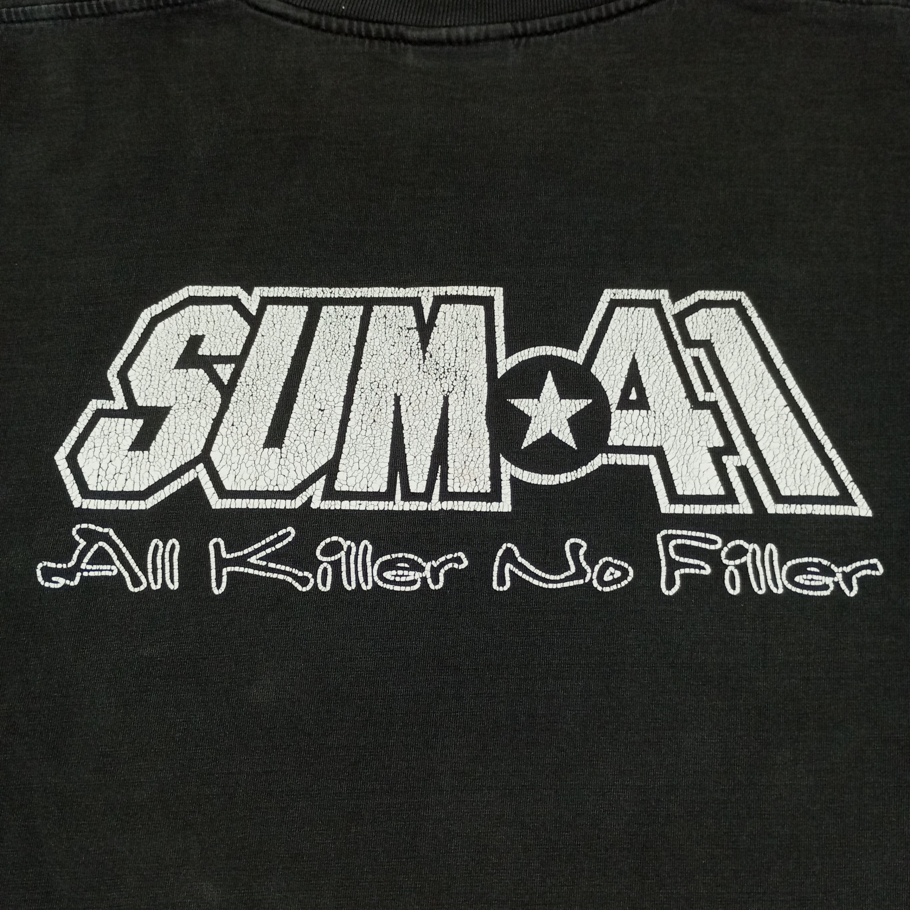 Band Tees × Vintage Sum 14 Rock Band Music Streetwear Style Tshirt Size US XL / EU 56 / 4 - 4 Thumbnail