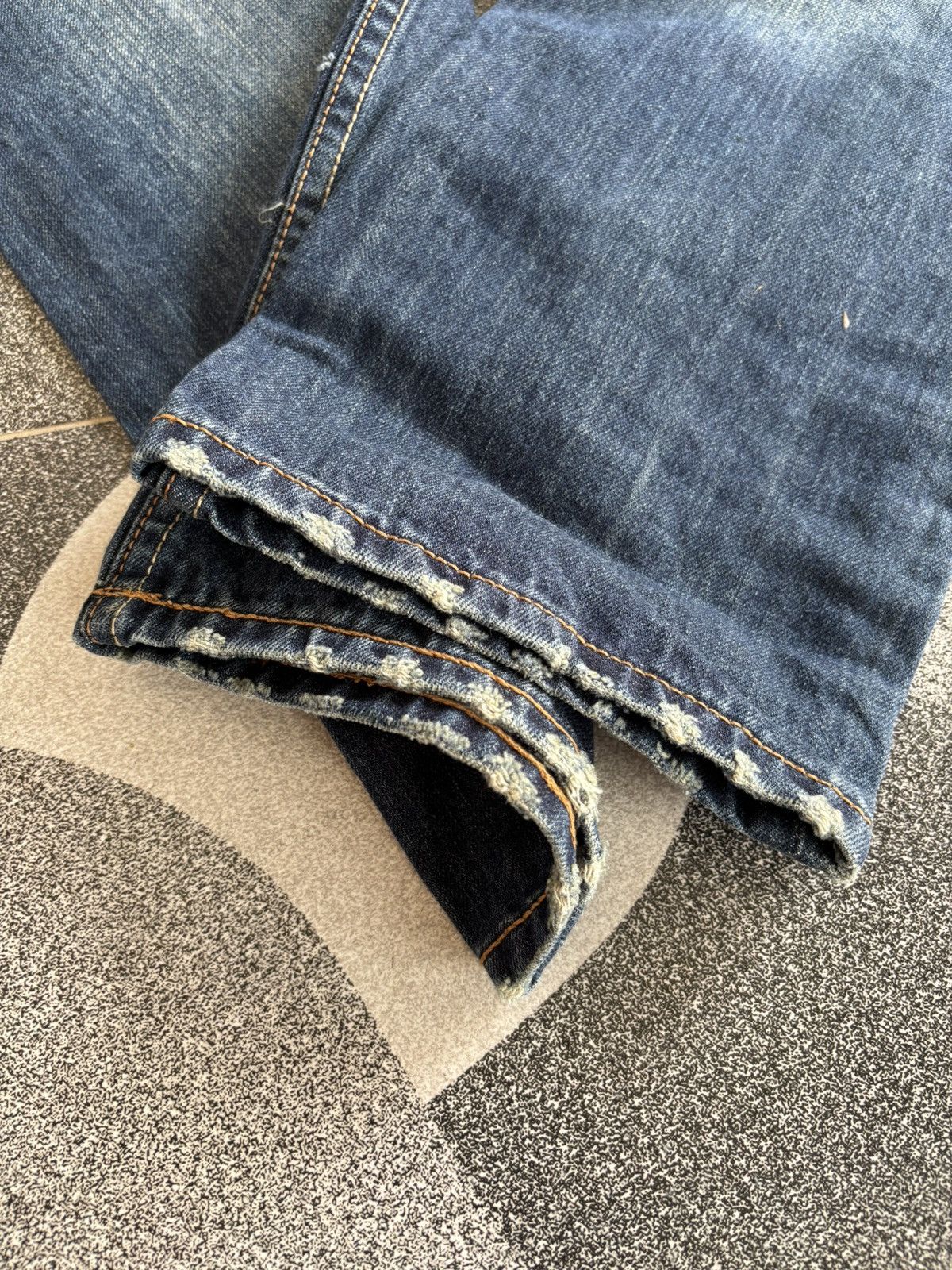 Madness Y2K Madness Individualism Distressed Denim Pants Size US 34 / EU 50 - 5 Thumbnail