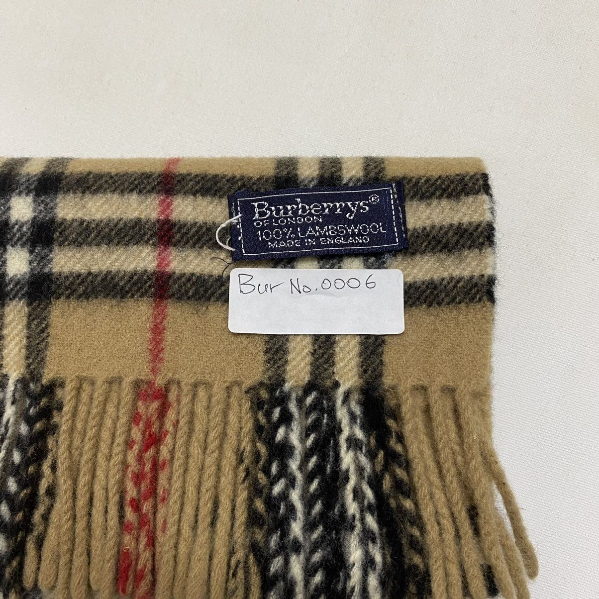 Burberry BURBERRYS SCARF MUFFLER BUR006 Size ONE SIZE - 8 Thumbnail