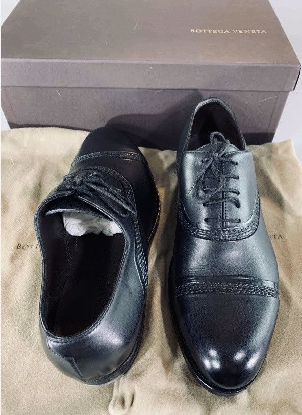 Bottega Veneta 🇮🇹 x Tomas Maier VT Strip Stitch Oxfords 7 NEW