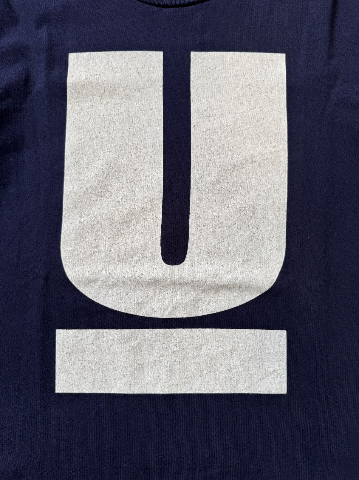 Undercover UNDERCOVER U LOGO NAVY T SHIRT Size US M / EU 48-50 / 2 - 2 Thumbnail