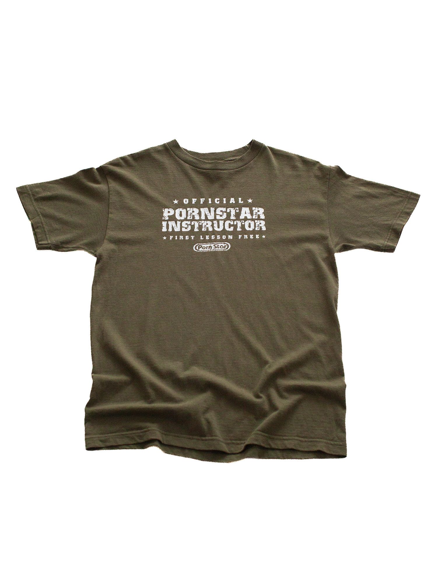 Other Vintage 00s Porn Star "First Lesson Free" Skate T-Shirt Size US M / EU 48-50 / 2 - 1 Thumbnail