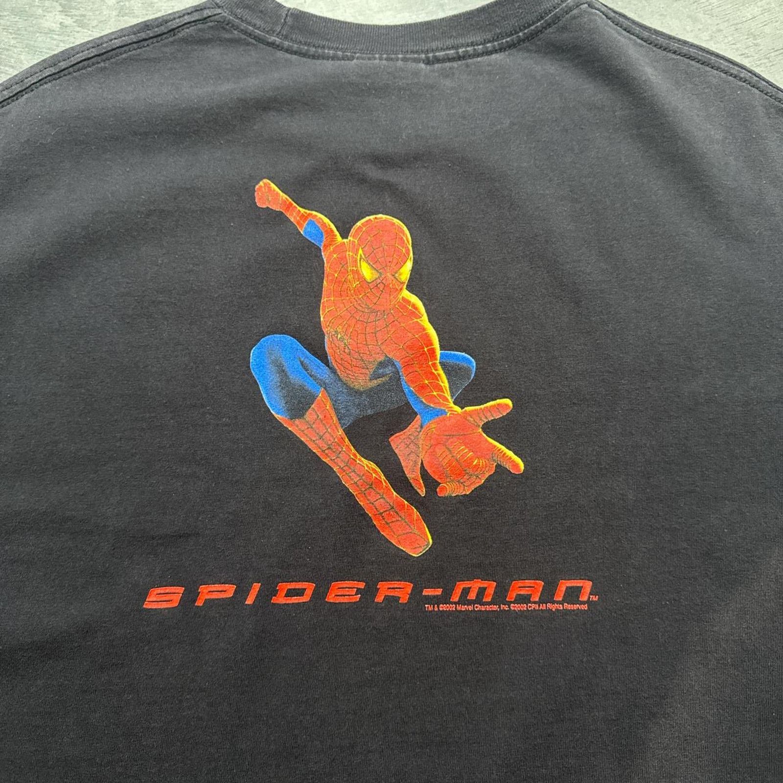Vintage Spider-Man Tobey Maguire Vintage Movie Promo T-Shirt Size US L / EU 52-54 / 3 - 2 Thumbnail