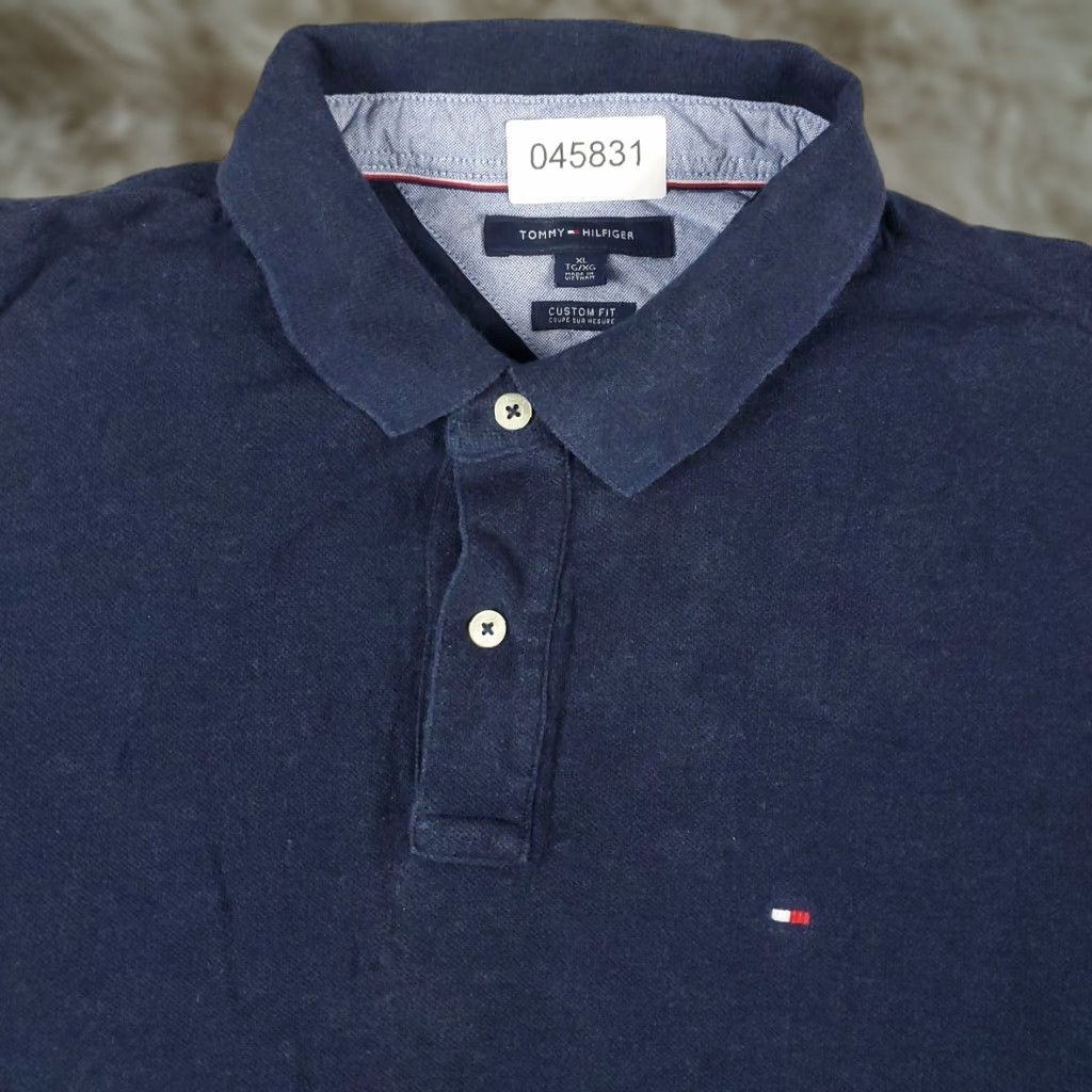 Tommy Hilfiger Tommy Hilfiger Polo Shirt Mens XL Blue Polo Shirt Casual Short Sleeve Polo Shirt Tommy Hilfiger Mens XL Blue Casual Short Sleeve Size US XL / EU 56 / 4 - 1 Thumbnail