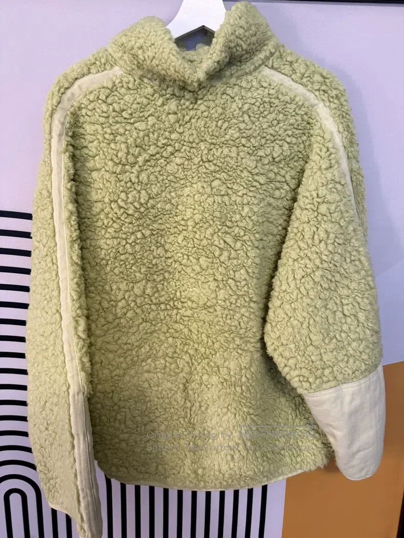 Acne Studios Acne Studios Green Wool Hoodie Size S / US 4 / IT 40 - 3 Thumbnail