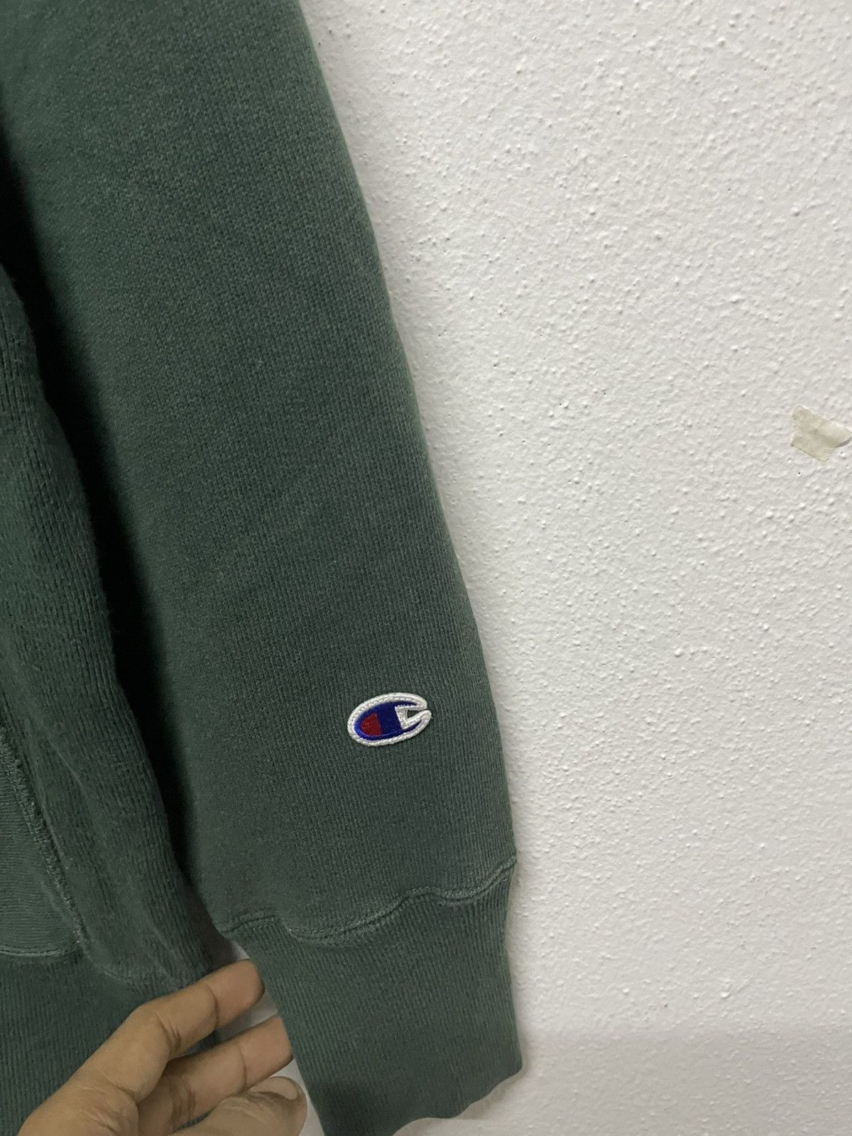 Champion × Vintage VINTAGE CHAMPION X MILKFED BOX LOGO HOODIE GREEN COLOUR Size US S / EU 44-46 / 1 - 6 Thumbnail