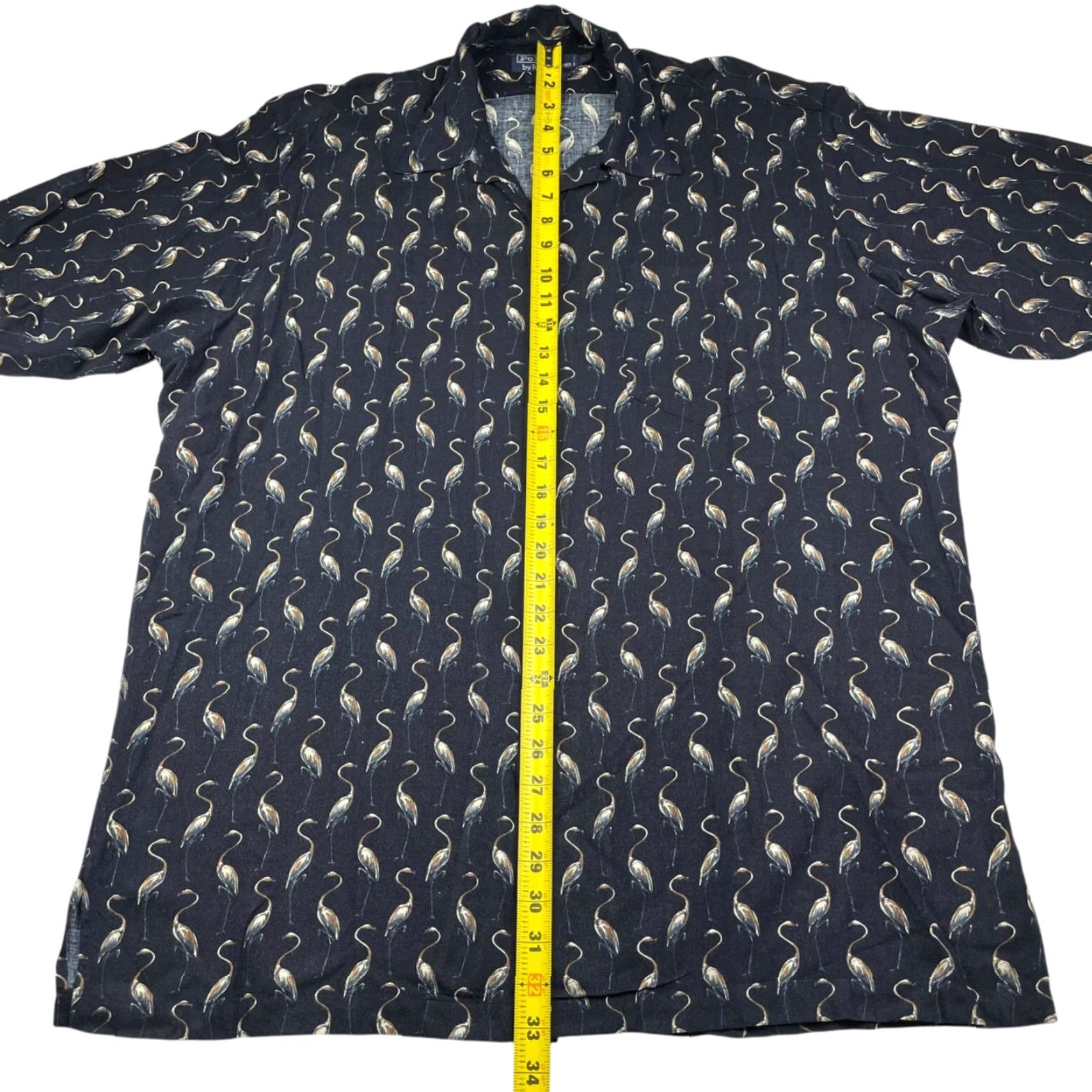 小物 Polo Ralph Lauren vintage camp Vintage Polo Ralph Lauren Camp Surf Print Aloha Hawaiian