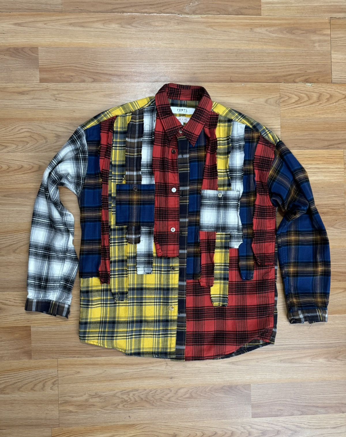 FDMTL FDMTL Multicolor Obi-Strip Shirt Size US M / EU 48-50 / 2 - 1 Thumbnail