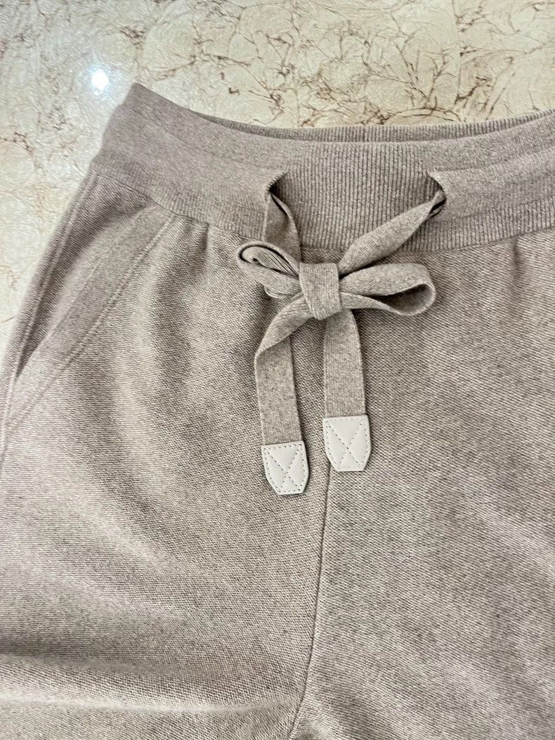 Loro Piana LORO PIANA Classic wide leg pants made of 100% cashmere Size 26" / US 2 / IT 38 - 5 Thumbnail