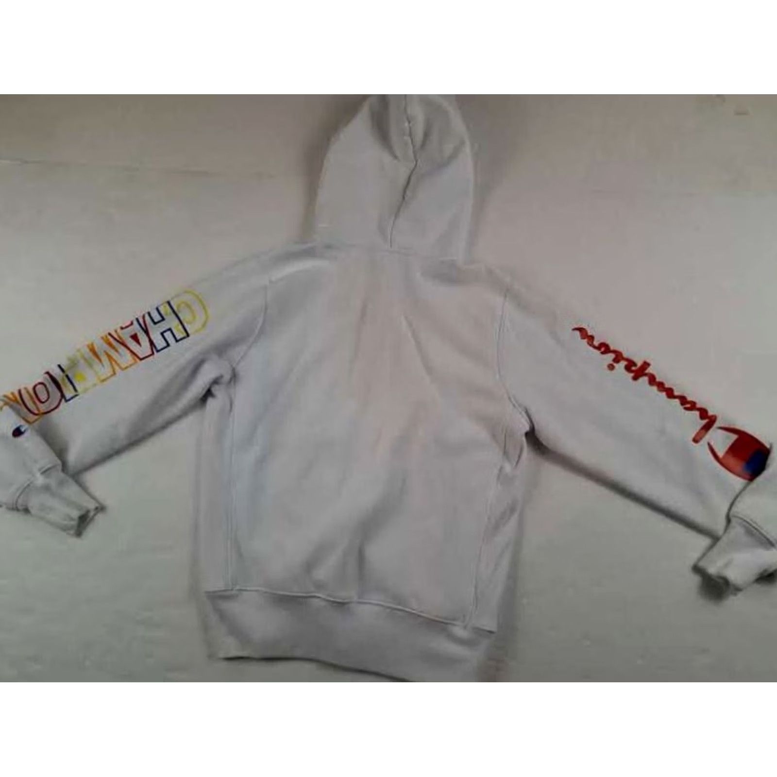 Champion Champion Multi-Colors White Medium Reverse Weave Pullover Hooded Sweatshirt Men M Size US M / EU 48-50 / 2 - 4 Thumbnail