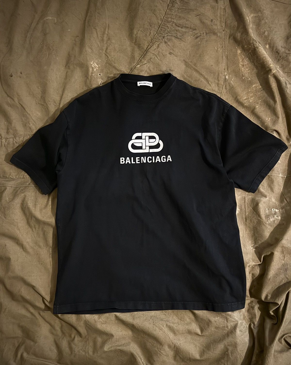 Balenciaga Balenciaga Logo Tee Size US M / EU 48-50 / 2 - 1 Thumbnail