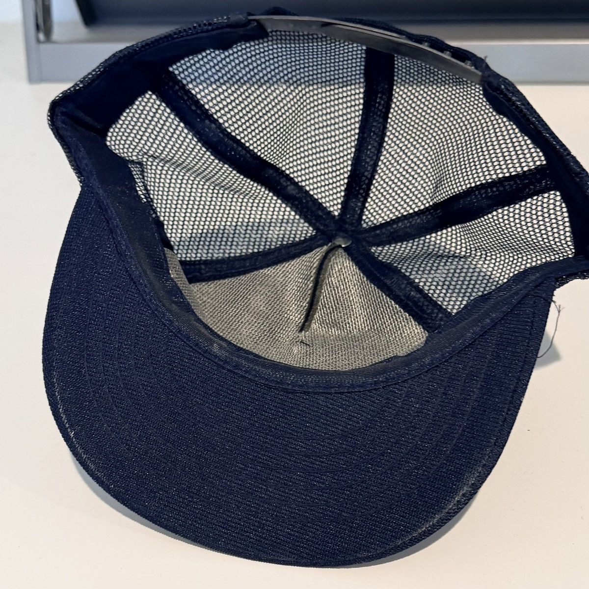 Swingster Vintage BF Goodrich Trucker Hat 80s Made In USA Racing Size ONE SIZE - 3 Thumbnail