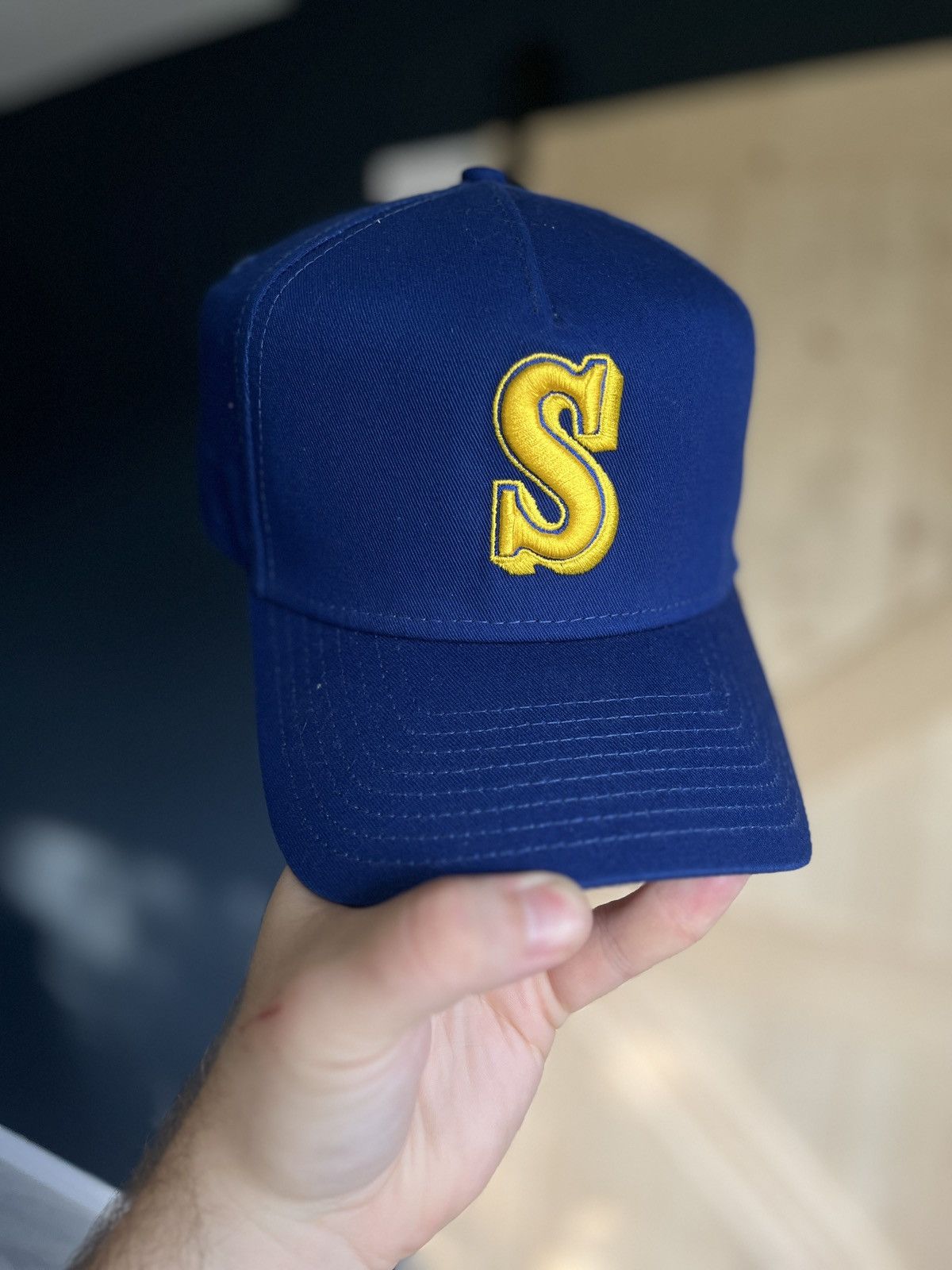 Sports Specialties Vintage 90’s Style Seattle Mariners MLB SnapBack Hat Size ONE SIZE - 1 Thumbnail